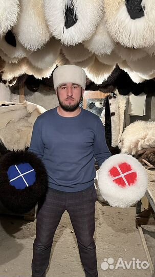 Кубанка казачья папаха из натуральной овчины