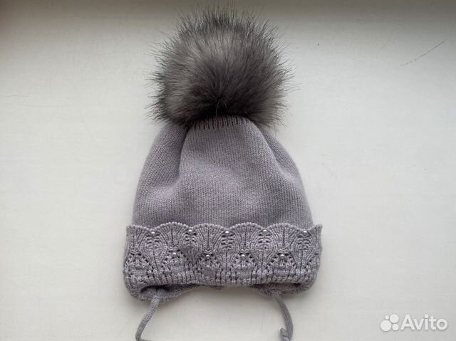 Зимняя шапка Чудо-кроха 50-52