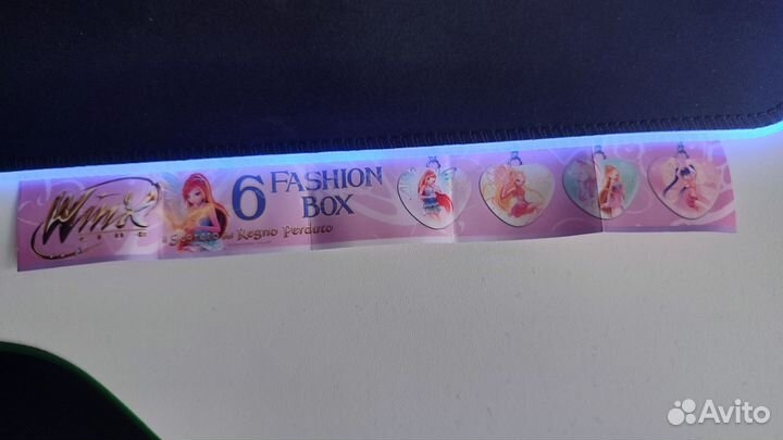 Брошюра/буклет/вкладыш от брелка-шкатулки винкс