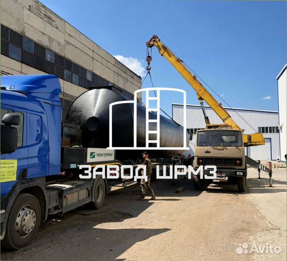 Резервуар горизонтальный стальной ргс-200 кубов