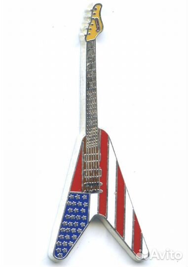 Монета Гитара США 1 серебряный сомали