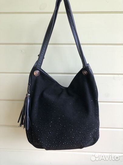 Сумка женская замшевая