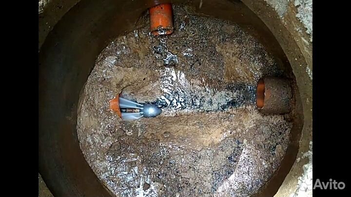 Прочистка канализации. Телеинспекция