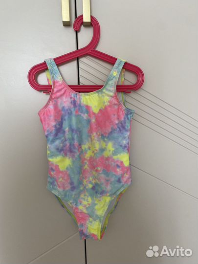 Купальники (122-128) (+пляжные тапочки, aquashoes)