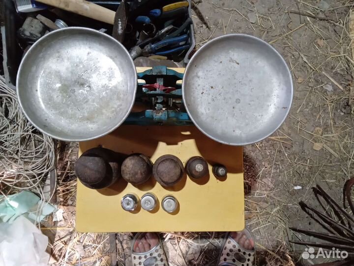 Весы с гирями СССР