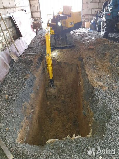 Услуги экскаватора