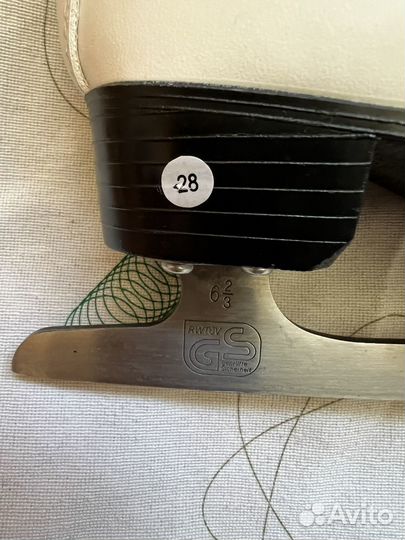 Коньки фигурные детские 28 размер