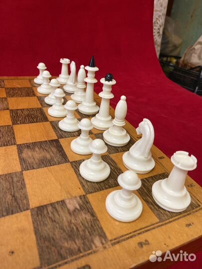 Шахматы СССР №105 карболитовые