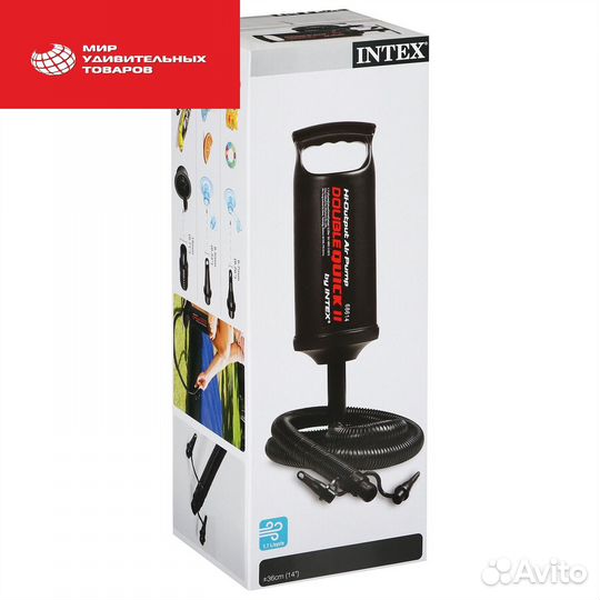 Насос ручной, 36 см, 68614 intex