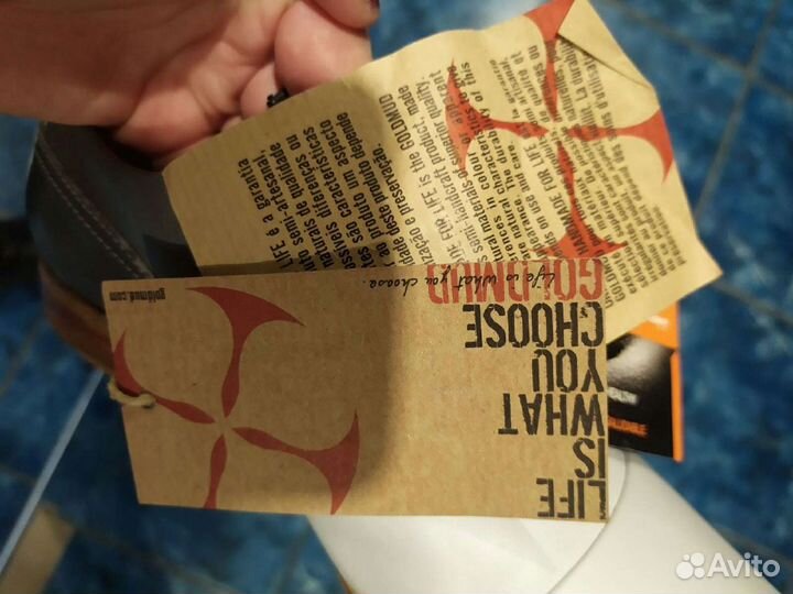 Туфли кожаные Goldmud