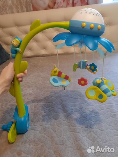 Мобиль Smoby Cotoons музыкальный Синий