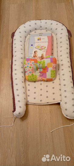 Кокон гнездышко с детская подушка