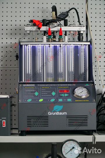 Установка очистки и тестирования форсунок INJ-6000