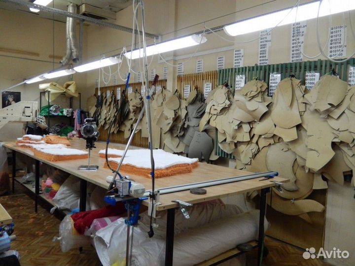 Оборудованный швейный цех