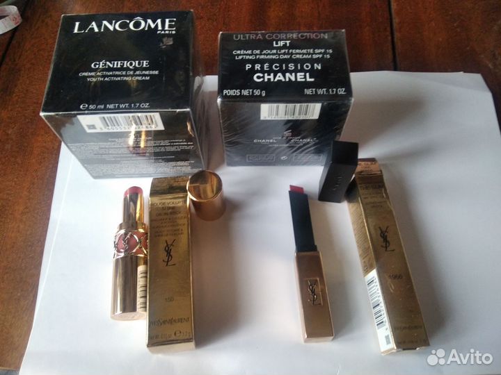 Chanel крем, помада ив сен
