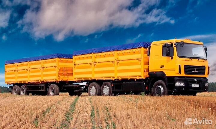 Услуги перевозок сельскохозяйственной продукции