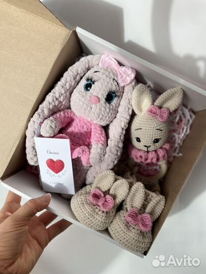 Вязаные игрушки ручной работы
