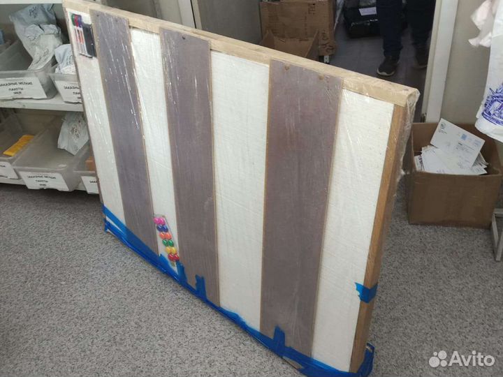 Магнитно маркерная, меловая доска на подставке