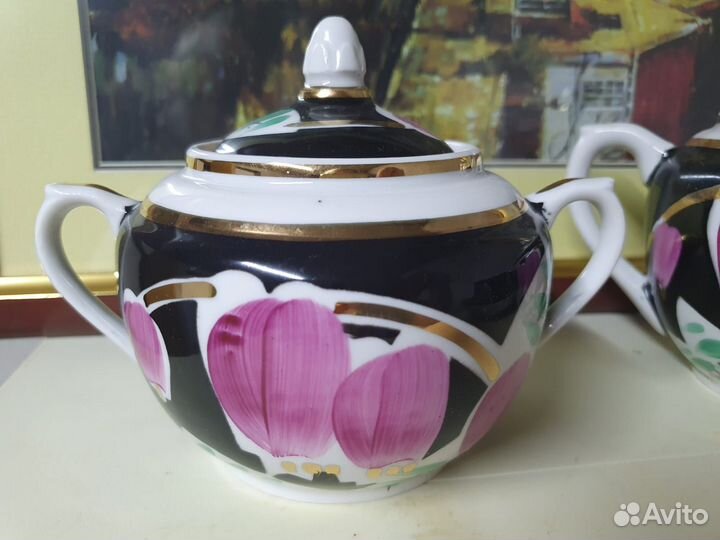 Чайный сервиз вербилки СССР