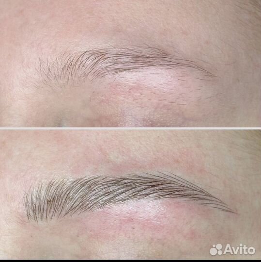Микроблейдинг бровей