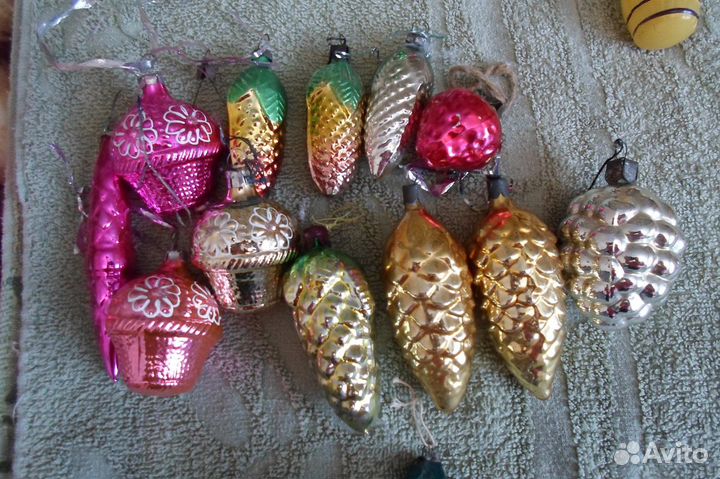 Елочные игрушки СССР