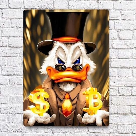 Интерьерная картина на холсте 