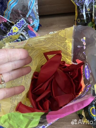 Шары воздушные линколуны разные