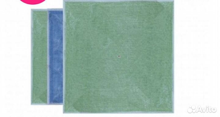 Набор тряпок(салфеток)для уборки Эколюкс Белый кот