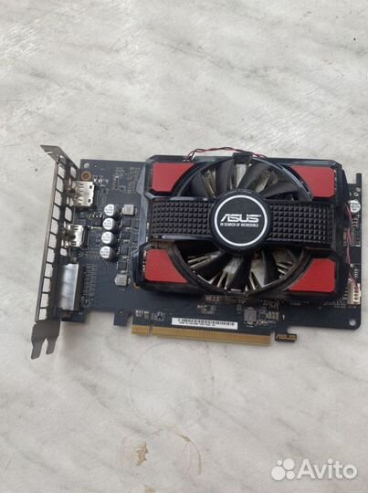 Видеокарта rx550 4gb