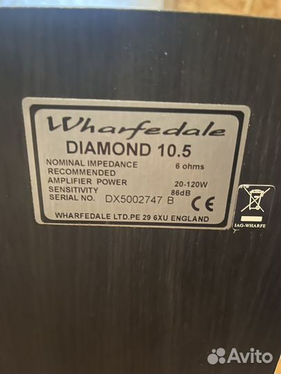 Колонки wharfedale diamond 10.5