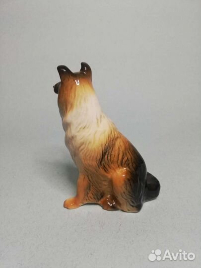 Фарфоровая статуэтка Шотландская овчарка