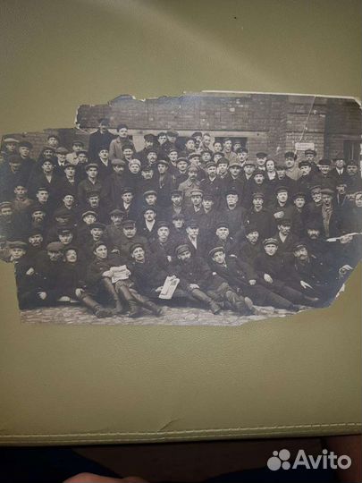 Фотография 1920 гг. железнодорожники