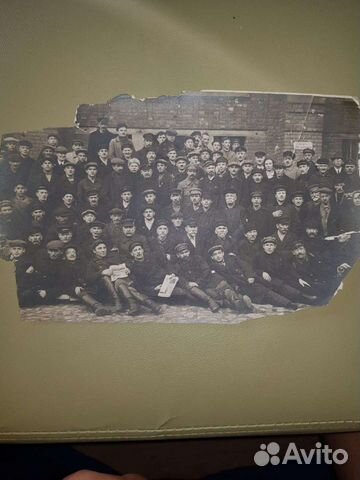 Фотография 1920 гг. железнодорожники