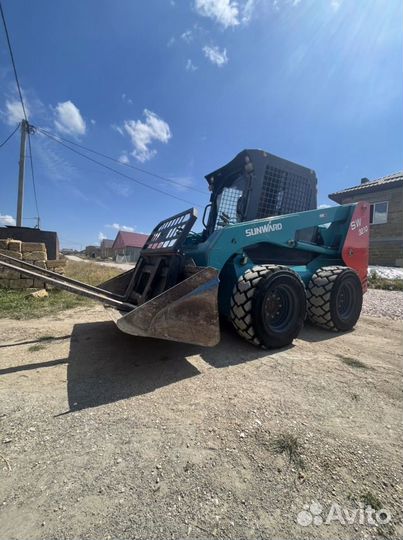 Услуга минипогрузчика