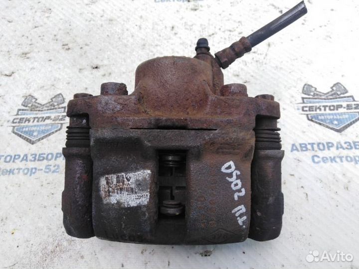 Суппорт тормозной передний левый Renault Sandero 1