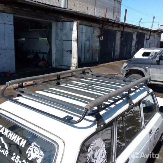 Багажник на водосток, рейлинги, поперечины