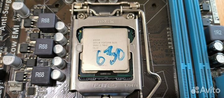 Материнская плата сокет 1155 Asus p8h61-M LX