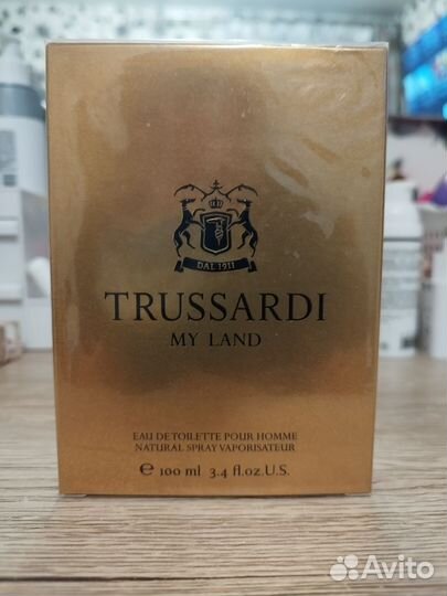 Trussardi my land духи мужские