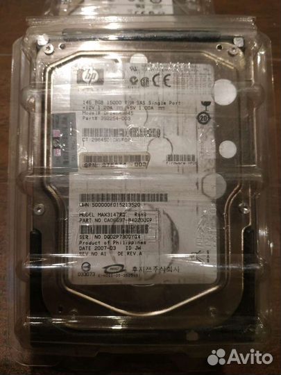 Жесткий диск 146gb sas 15k rpm
