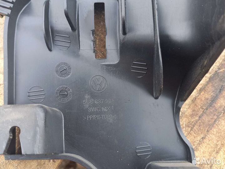 Накладка зеркала левая фольцваген джетта 6 1,4