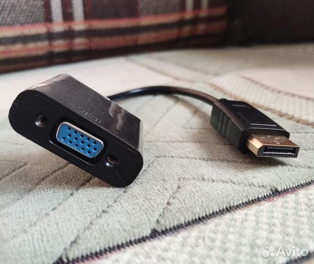 Переходник DP - VGA, Display Port - VGA