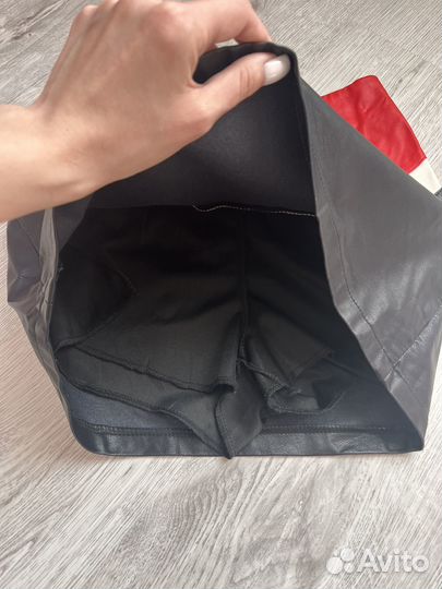 Кожаная юбка