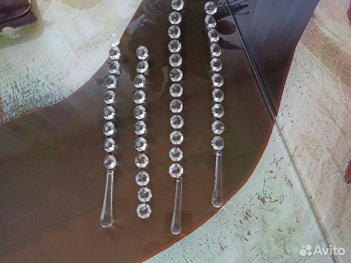 Хрустальные подвески для люстры СССР