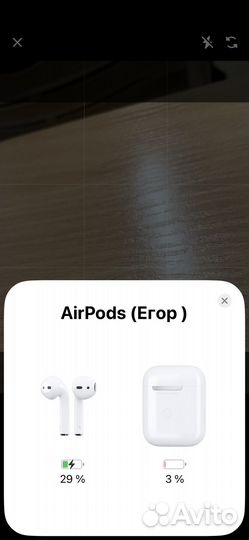 Наушники apple airpods 2