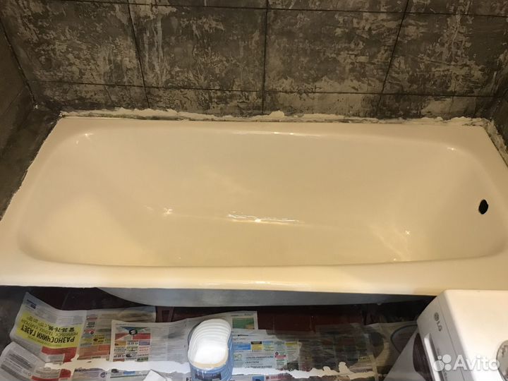 Реставрация ванн жидким акрилом