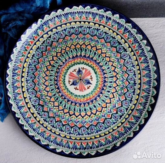 Тарелка царь- Ляган Риштан 55 см