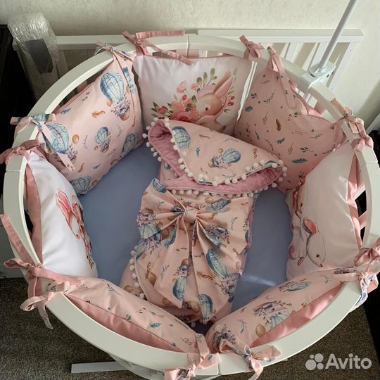 Бортики в кроватку