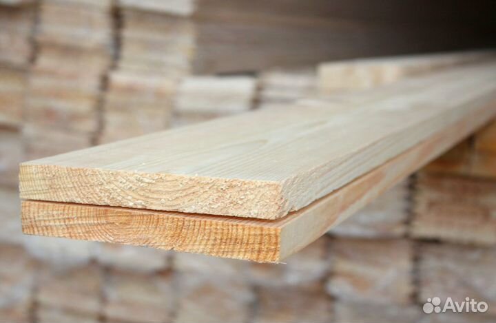Доска Брус естественной влажности 1 сорт с доставк