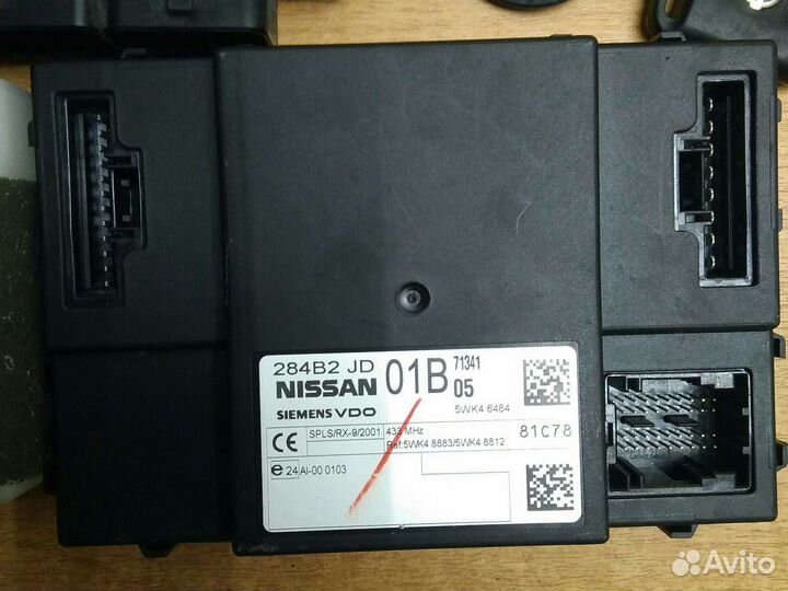 Эбу, мозги Ниссан икстрейл 2л. Дизель