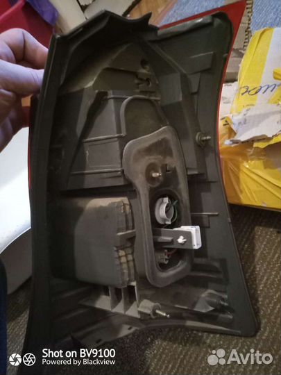 Задний стопы тойота виш